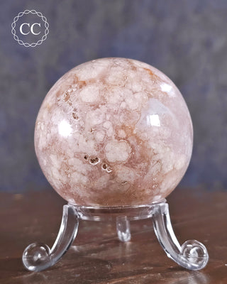 Flower Agate Sphere #3