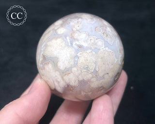 Flower Agate Sphere #1
