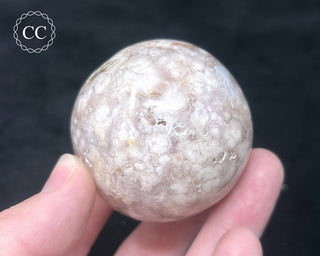 Flower Agate Sphere #3