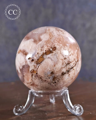 Flower Agate Sphere #1