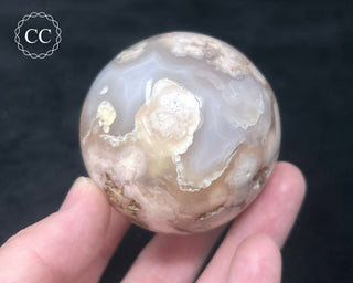 Flower Agate Sphere #1