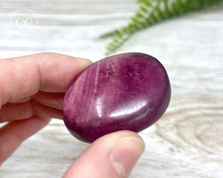 Fluorite Palm Stone #7