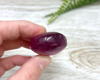 Fluorite Palm Stone #7