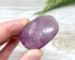 Fluorite Palm Stone #3