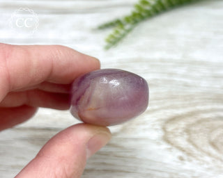 Fluorite Palm Stone #13