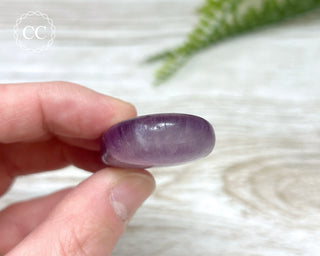 Fluorite Palm Stone #3