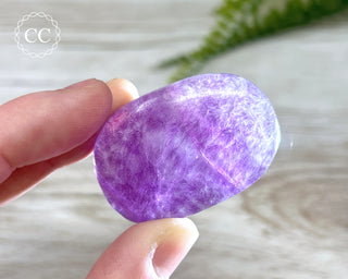 Fluorite Palm Stone #3