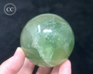 Green Fluorite Sphere #2