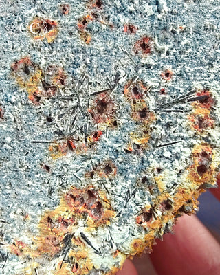 Foitite Tourmaline on Feldspar #1