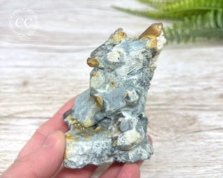 Foitite Tourmaline on Feldspar with Hyalite Opal #3