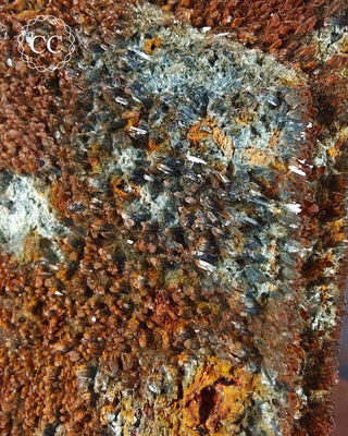 Foitite Tourmaline on Feldspar #1
