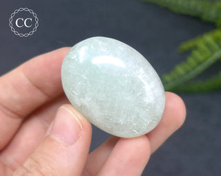 Fuchsite Mica Quartz Palm Stone #3