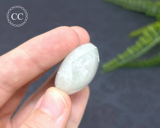 Fuchsite Mica Quartz Palm Stone #3