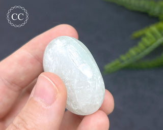 Fuchsite Mica Quartz Palm Stone #3