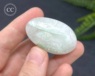 Fuchsite Mica Quartz Palm Stone #10