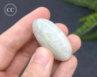 Fuchsite Mica Quartz Palm Stone #10