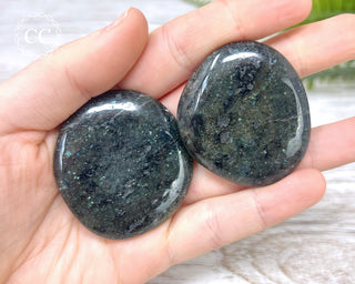 Galaxyite Palm Stone
