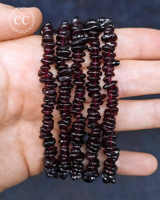 Garnet Gemchip Bracelet