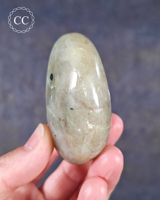 Garnierite | Green Moonstone Chunky Palm Stone #4