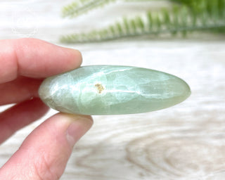 Garnierite | Green Moonstone Chunky Palm Stone #1