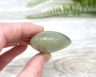 Garnierite | Green Moonstone Chunky Palm Stone #2