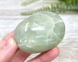 Garnierite | Green Moonstone Chunky Palm Stone #3