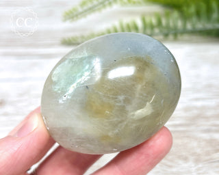 Garnierite | Green Moonstone Chunky Palm Stone #5