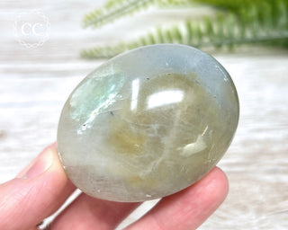 Garnierite | Green Moonstone Chunky Palm Stone #5