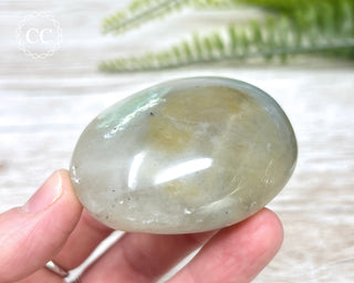 Garnierite | Green Moonstone Chunky Palm Stone #5