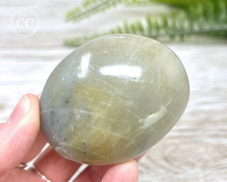 Garnierite | Green Moonstone Chunky Palm Stone #5