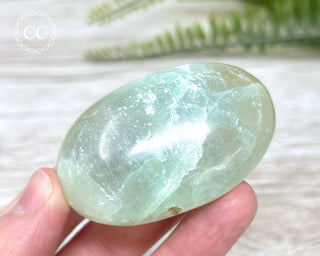 Garnierite | Green Moonstone Chunky Palm Stone #1