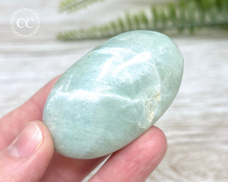 Garnierite | Green Moonstone Chunky Palm Stone #8