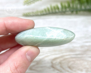 Garnierite | Green Moonstone Chunky Palm Stone #8