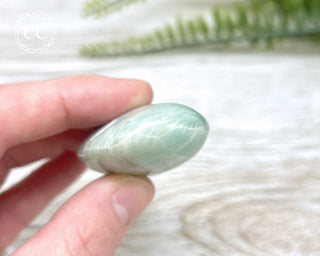 Garnierite | Green Moonstone Chunky Palm Stone #8