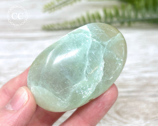 Garnierite | Green Moonstone Chunky Palm Stone #1