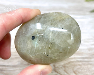 Garnierite | Green Moonstone Chunky Palm Stone #4