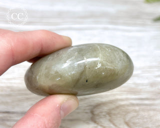 Garnierite | Green Moonstone Chunky Palm Stone #4