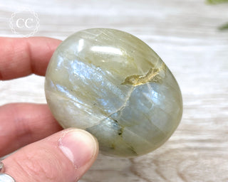 Garnierite | Green Moonstone Chunky Palm Stone #5