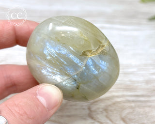 Garnierite | Green Moonstone Chunky Palm Stone #5