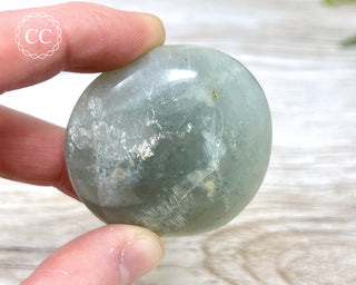 Garnierite | Green Moonstone Chunky Palm Stone #6