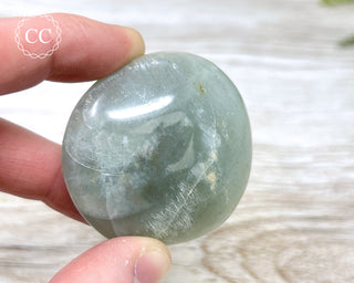 Garnierite | Green Moonstone Chunky Palm Stone #6