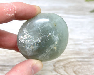 Garnierite | Green Moonstone Chunky Palm Stone #6