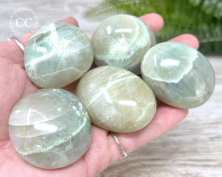 Garnierite - Green Moonstone Chunky Palm Stone