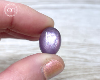 Gem Lepidolite Cabochon #2