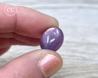 Gem Lepidolite Cabochon #2