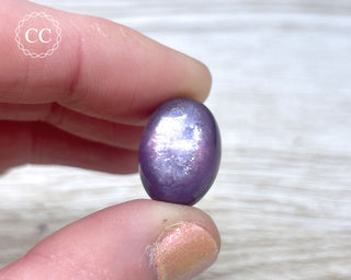 Gem Lepidolite Cabochon #3