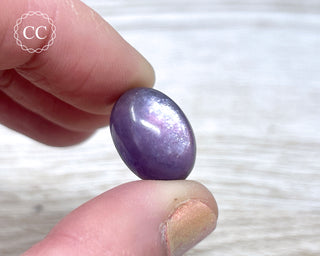 Gem Lepidolite Cabochon #3