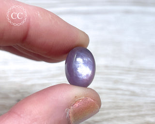 Gem Lepidolite Cabochon #4