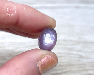 Gem Lepidolite Cabochon #4