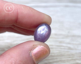 Gem Lepidolite Cabochon #4